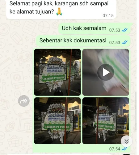 Pengiriman Papan Bunga Selamat Ballroom Wedding Jakarta Barat
