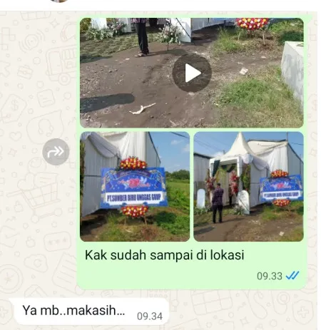 Pengiriman Karangan Bunga Ballroom Wedding Jakarta Barat