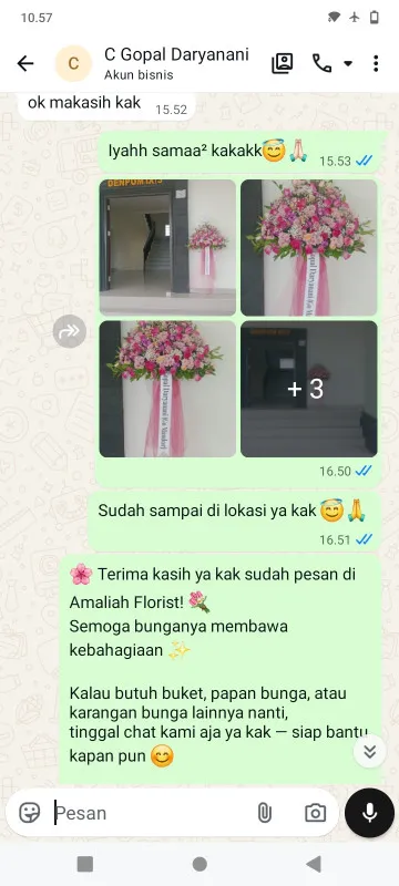 Pengiriman Karangan Bunga Ballroom Wedding Jakarta Barat